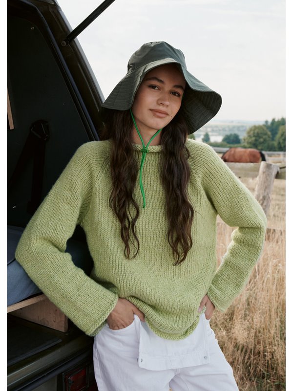 Lana Grossa ПУЛОВЕР Lovely Cotton (lala Berlin)