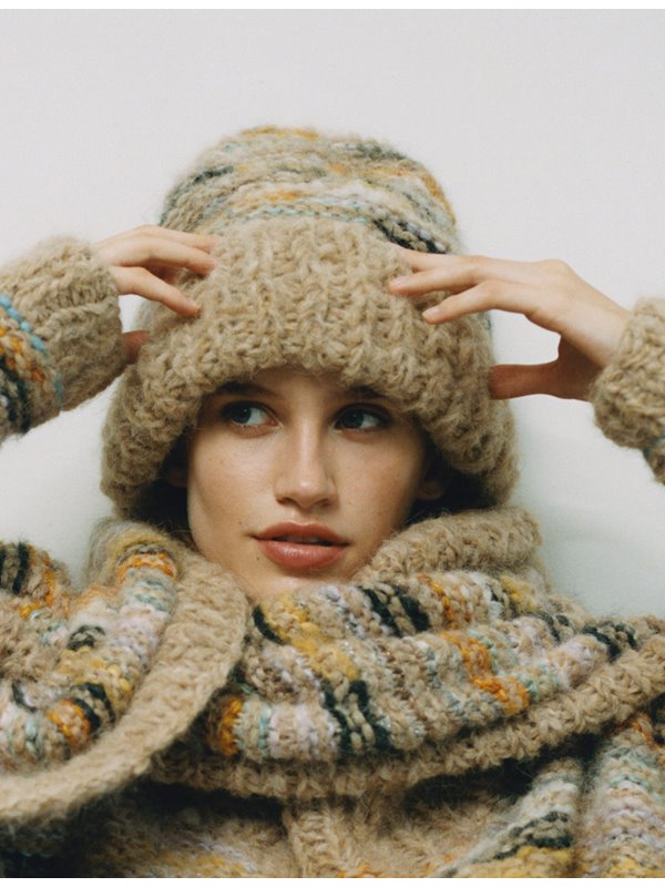 Lana Grossa ШАПКА Lala Berlin Furry/Fluffy/Shiny