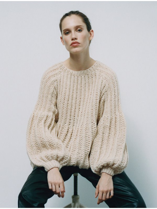 Lana Grossa ПУЛОВЕР Lala Berlin Lovely Cotton