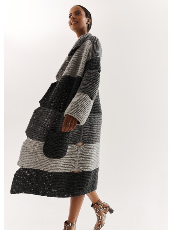 Lana Grossa ПАЛЬТО Lala Berlin Lovely Cotton