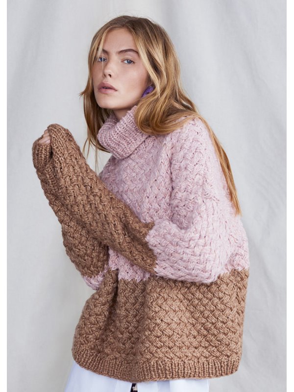 Lana Grossa ПУЛОВЕР Lala Berlin Lovely Cotton