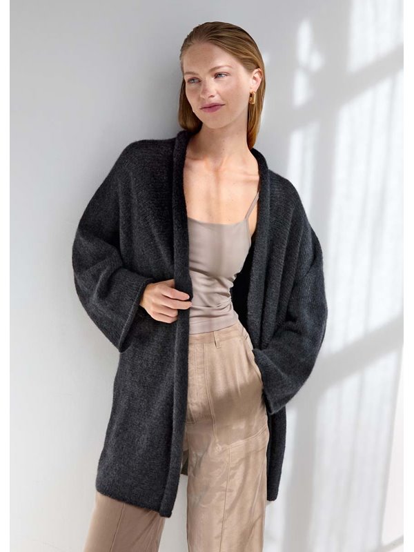 Lana Grossa ЖАКЕТ-КИМОНО Cashmere Kiss
