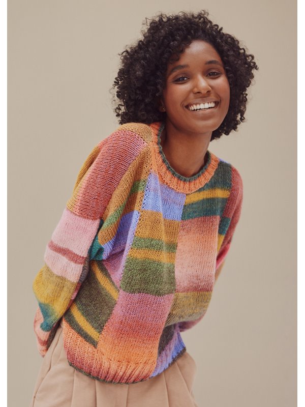 Lana Grossa ПУЛОВЕР Gomitolo Arte