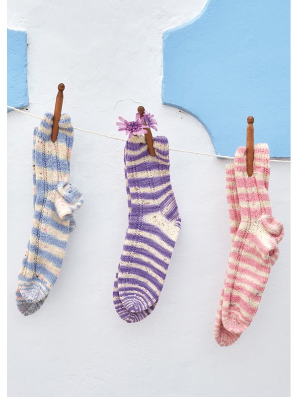 Lana Grossa НОСКИ Meilenwewit 100g Merino Hand-dyed