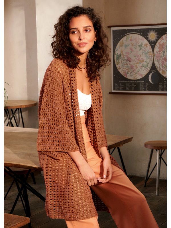 Lana Grossa КОФТА Solo Lino