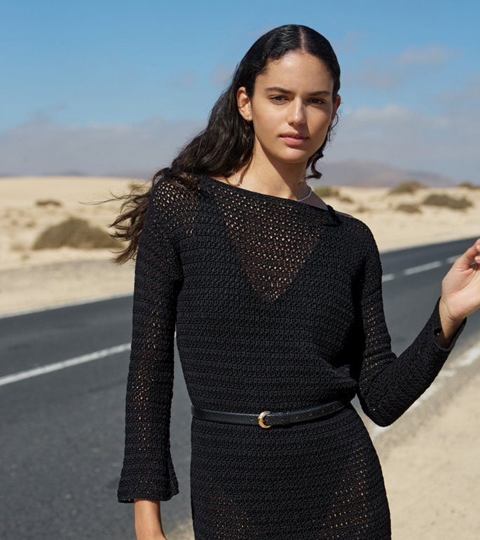 Lana Grossa ПЛАТЬЕ Nastrino