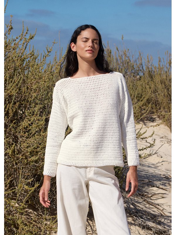 Lana Grossa ПУЛОВЕР Linissimo