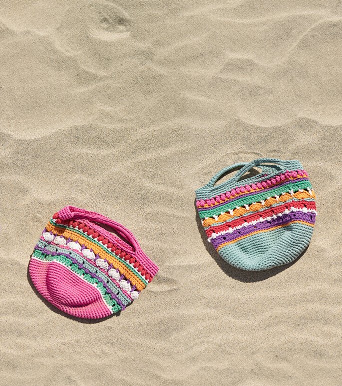 Lana Grossa DEUX CORBEILLES EN COMBINAISON DE MOTIFS Promessa