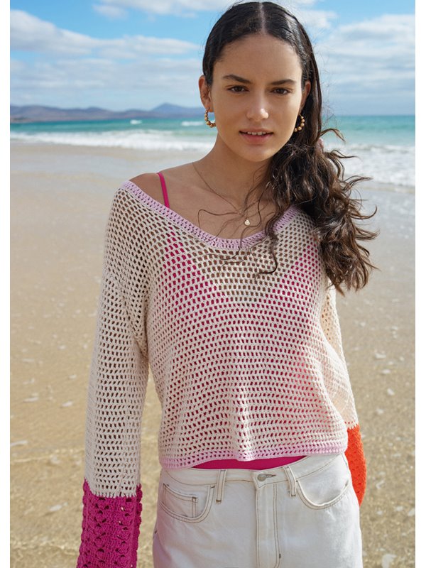 Lana Grossa ПУЛОВЕР Campo