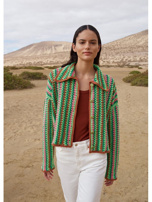 Lana Grossa КОФТА Organico