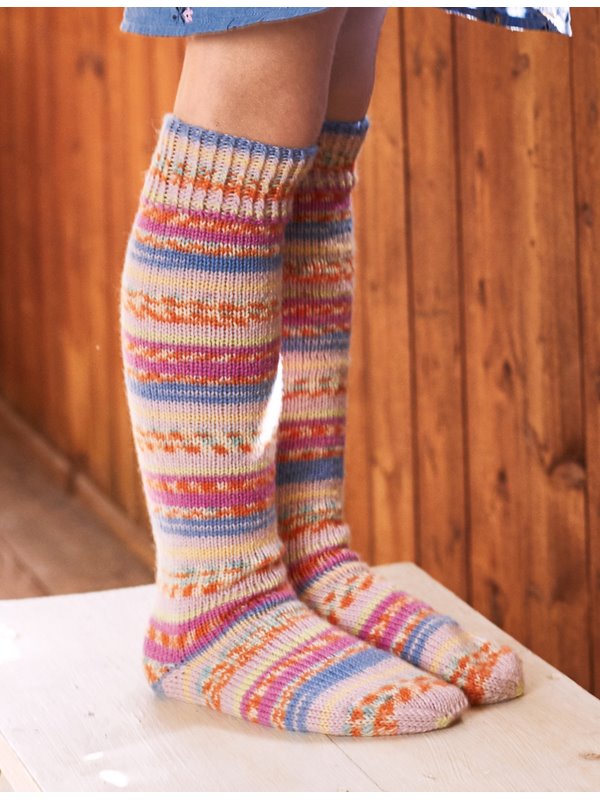 Lana Grossa ДЕТСКИЕ НОСКИ Landlust Sockenwolle