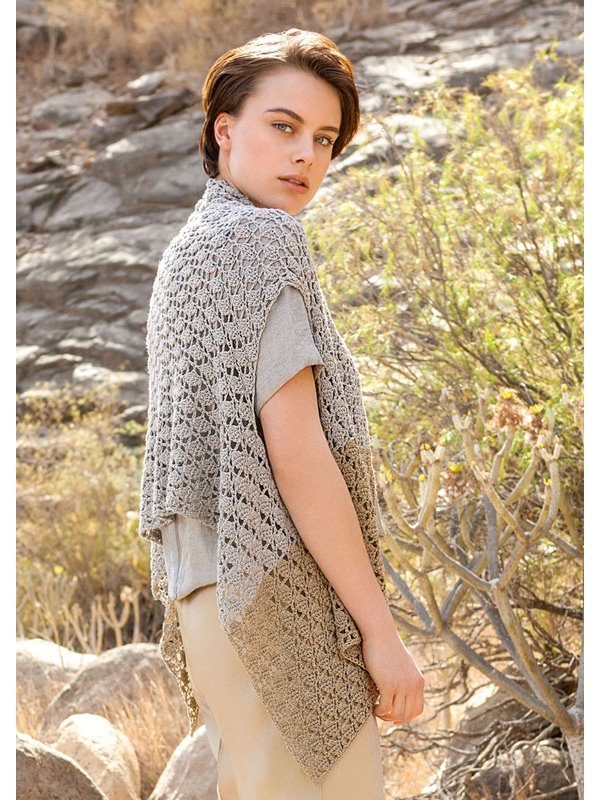 Lana Grossa ЖИЛЕТ Solo Lino