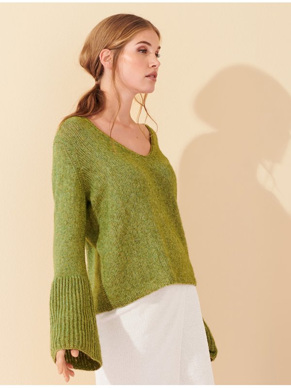 Lana Grossa ПУЛОВЕР Ecopuno