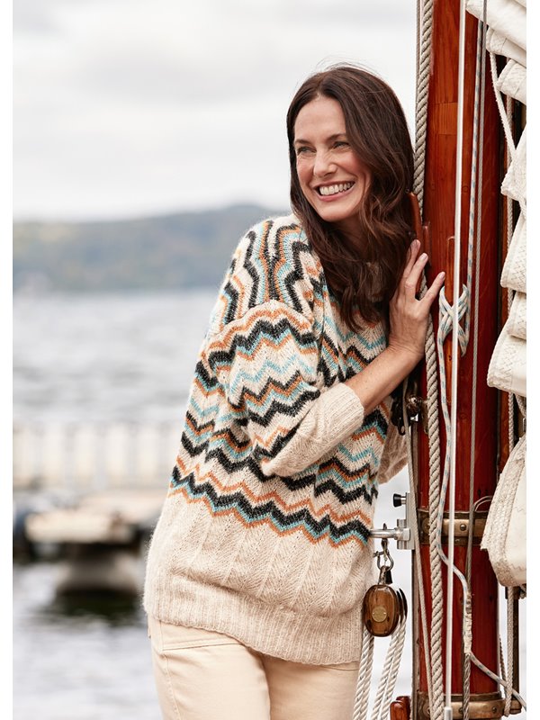 Lana Grossa ПУЛОВЕР Puno Due