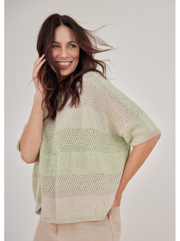 Lana Grossa ПУЛОВЕР Ecopuno Dégradé