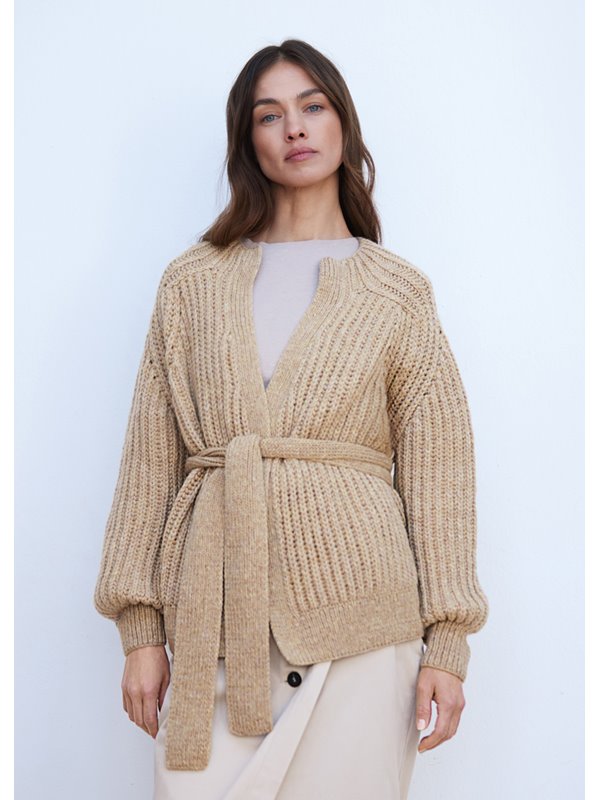 Lana Grossa КАРДИГАН Cool Merino Big & Cool Merino