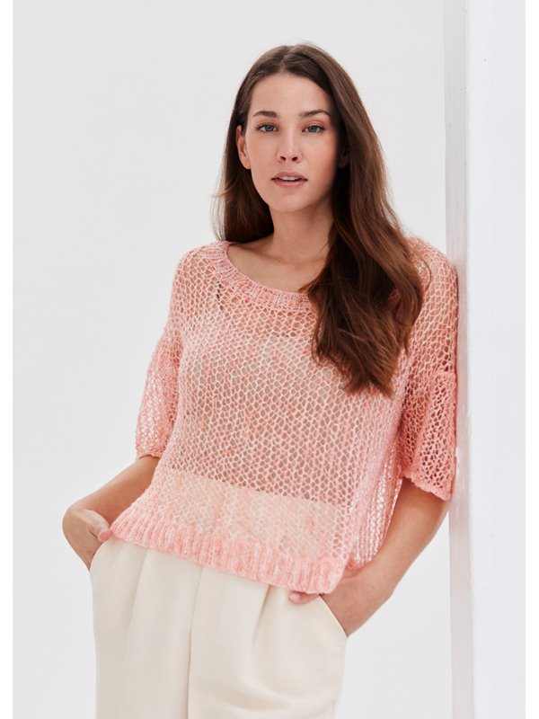 Lana Grossa ДЖЕМПЕР С КОРОТКИМИ РУКАВАМИ Bella