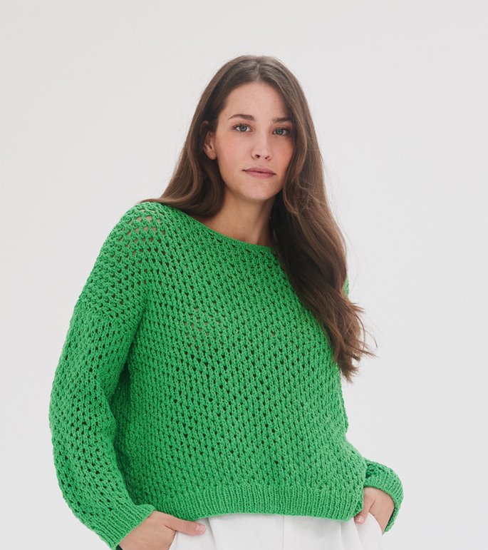 Lana Grossa PULLOVER Riccio