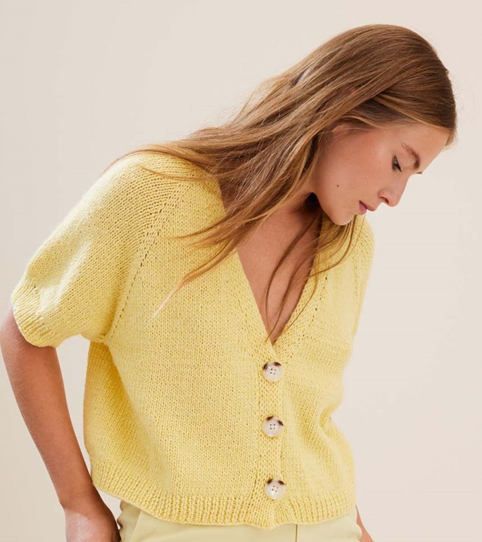 Lana Grossa RAGLANJACKA Summer Softness - Stickmönster (SE)