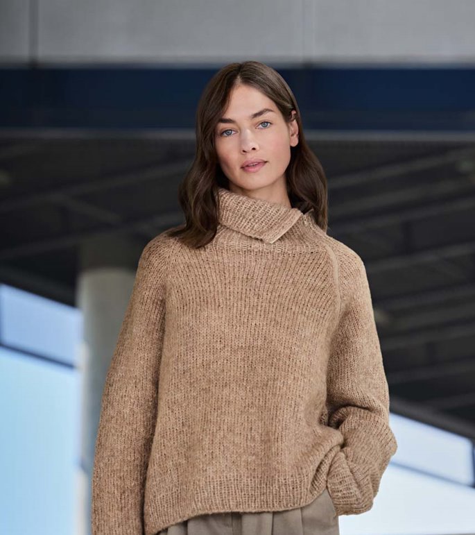 Lana Grossa ПУЛОВЕР Alpaca Air II