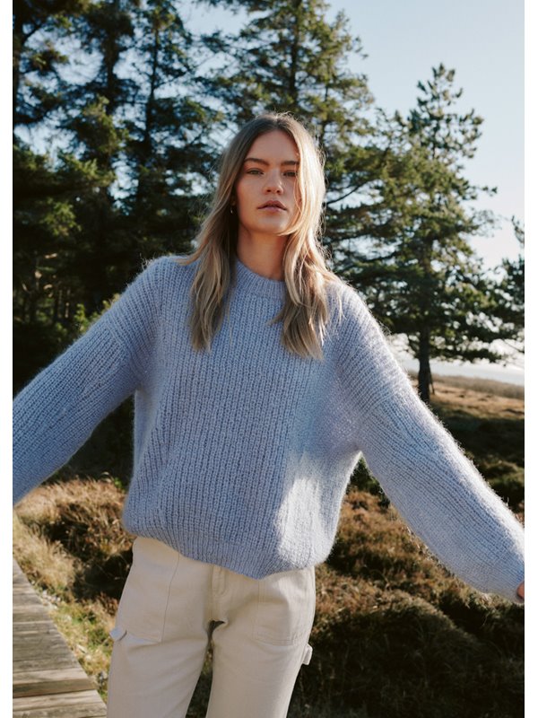 Lana Grossa ПУЛОВЕР, СВЯЗАННЫЙ ПОЛУПАТЕНТНЫМ УЗОРОМ Setasuri