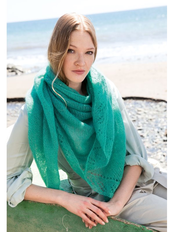 Lana Grossa ТРЕУГОЛЬНЫЫЙ ПЛАТОК Silkhair