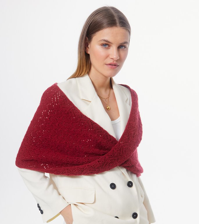 Lana Grossa LOOP Cashmere 16 Fine - Strikkeopskrift (SE)