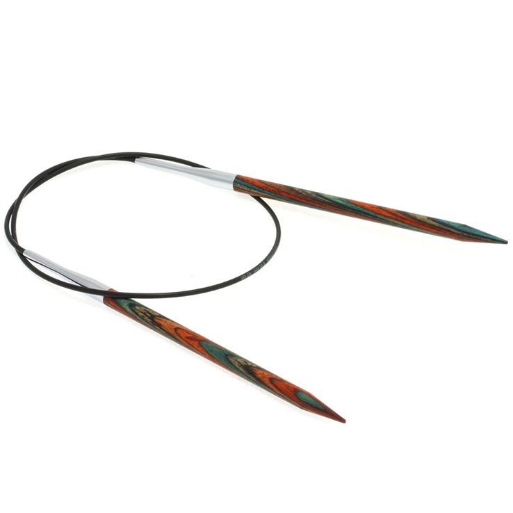 Lana Grossa Круговые спицы Design-Holz Multicolor № 5,5 длина 60 см