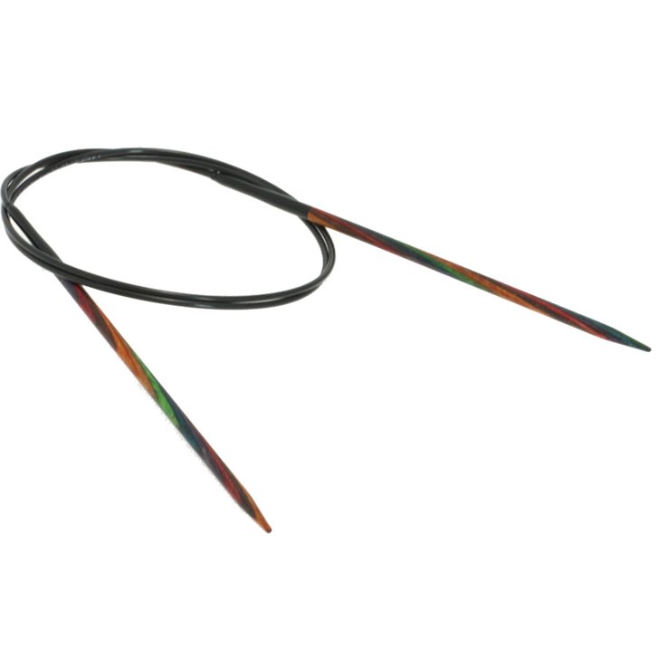 Lana Grossa Круговые спицы Design-Holz Multicolor № 3,5 длина 80 см