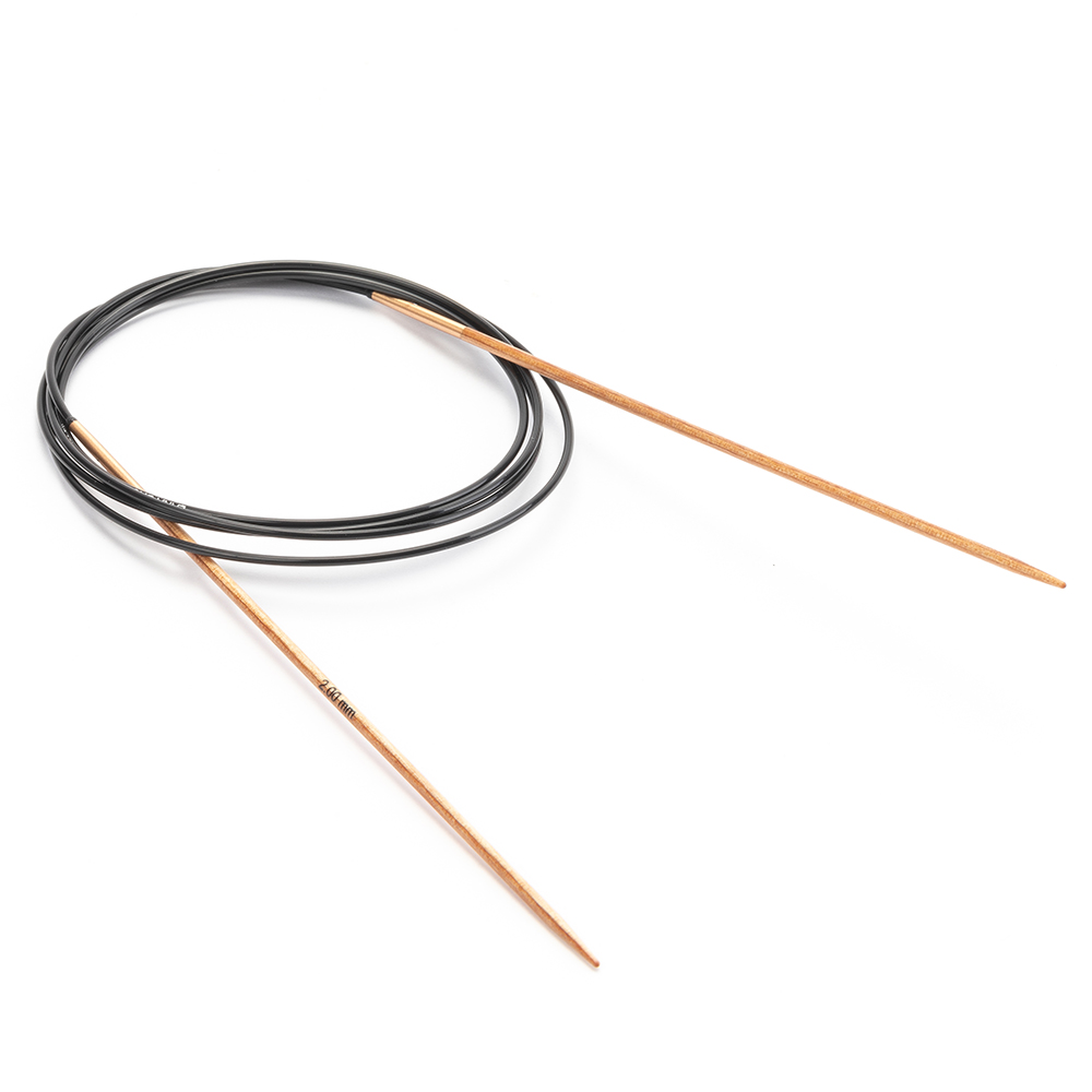 Lana Grossa Круглые спицы из боковое дерево (Tanja Steinbach Edition), размер 2,0/120 cm 