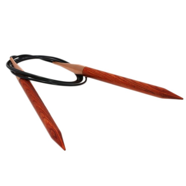 Lana Grossa Круговые спицы Design-Holz Signal № 10,0 длина 120 см