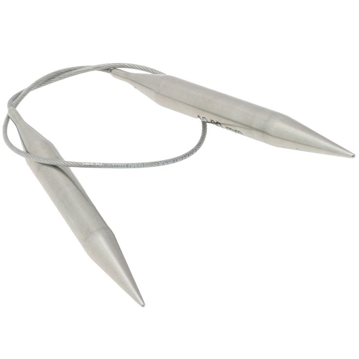 Lana Grossa Круговые спицы из нержавеющей стали 10,0/40 см