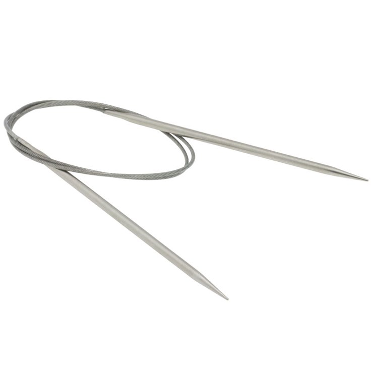 Lana Grossa Круговые спицы из нержавеющей стали 4,0/80 см