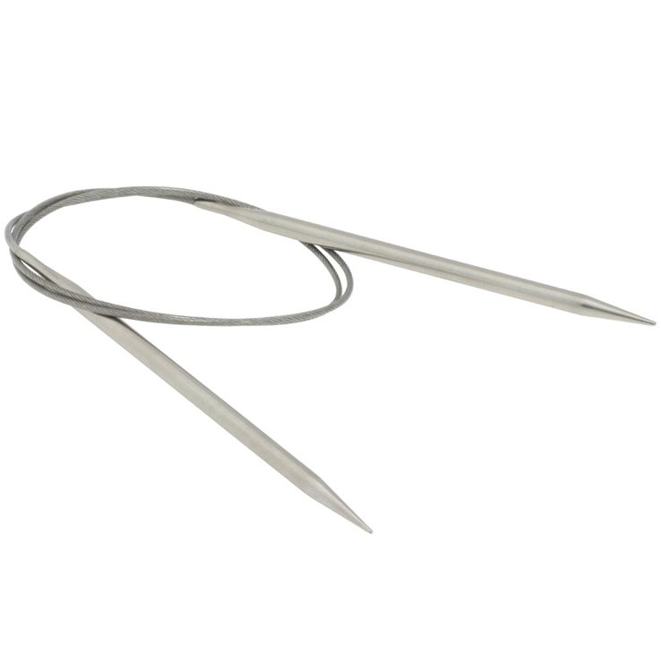 Lana Grossa Круговые спицы из нержавеющей стали 5,0/80 см