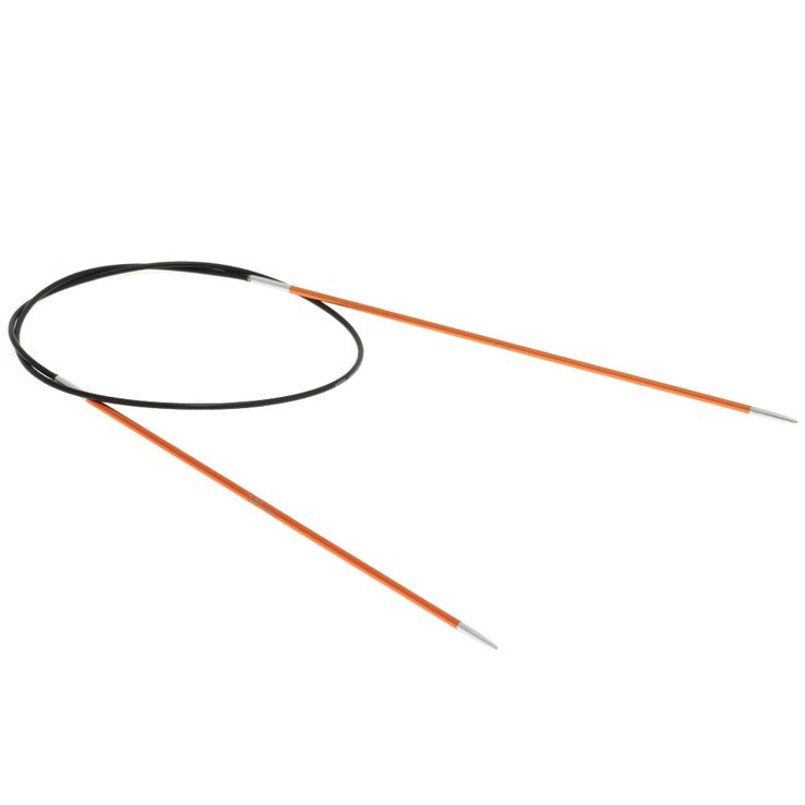 Lana Grossa Круговые спицы алюминий Rainbow № 2,0/40см